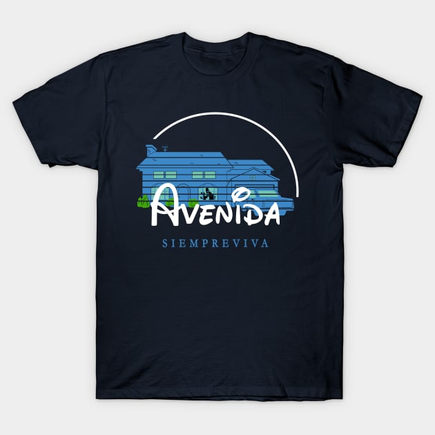 Avenida Siempreviva T-Shirt by inkonfiremx